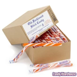Old Fashioned Hard Candy Sticks - Tangerine: 80-Piece Box -CANDY WAREHOUSE Sales old fashioned hard candy sticks tangerine 80 piece box candy warehouse 5 c98d9b37 273e 4684 9795 e98372c5395f
