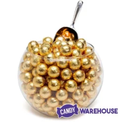 Palmer Foiled Caramel Filled Chocolate Candy Balls - Gold: 5LB Bag -CANDY WAREHOUSE Sales palmer foiled caramel filled chocolate candy balls gold 5lb bag candy warehouse 3
