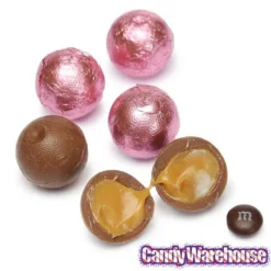 Palmer Foiled Caramel Filled Chocolate Candy Balls - Pink: 5LB Bag -CANDY WAREHOUSE Sales palmer foiled caramel filled chocolate candy balls pink 5lb bag candy warehouse 3 b24f4641 39e7 4bec 9043 65272d384b17