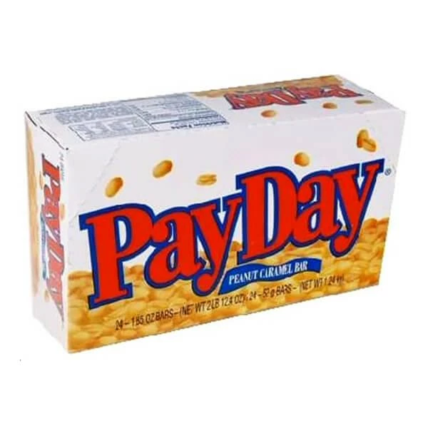 PayDay Candy Bars: 24-Piece Box 3 PayDay Candy Bars: 24-Piece Box - Image 3