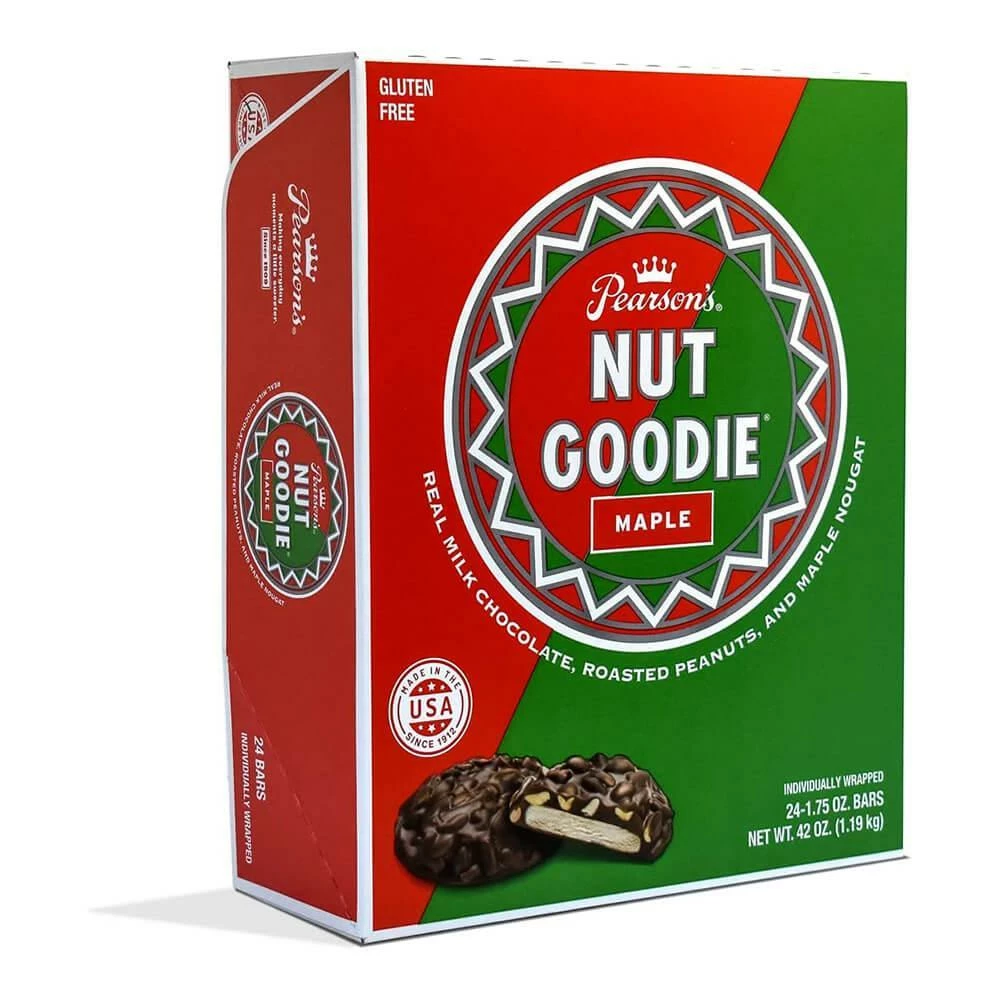 Pearson's Nut Goodies Maple Clusters Candy Bars: 24-Piece Box 3 Pearson's Nut Goodies Maple Clusters Candy Bars: 24-Piece Box - Image 3