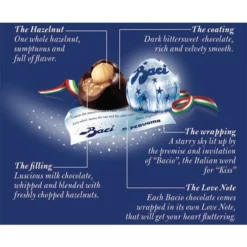 Perugina Baci Chocolates: 28-Piece Gift Box -CANDY WAREHOUSE Sales perugina baci chocolates 28 piece gift box candy warehouse 5