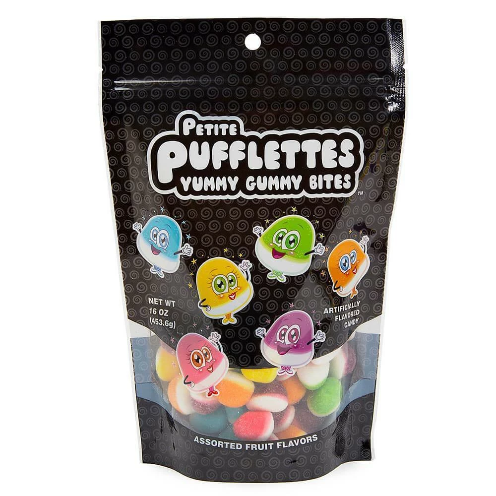 Petite Pufflettes Gummy Bites - Assorted: 16-Ounce Bag 1 Petite Pufflettes Gummy Bites - Assorted: 16-Ounce Bag