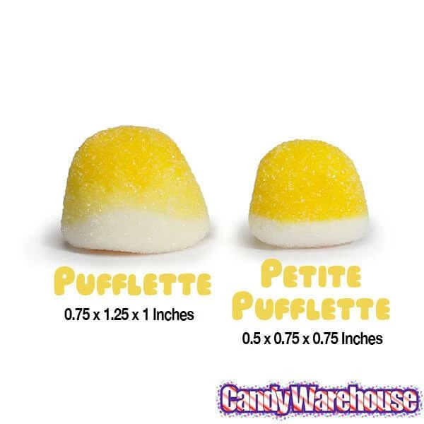Petite Pufflettes Gummy Bites - Lemon: 16-Ounce Bag 4 Petite Pufflettes Gummy Bites - Lemon: 16-Ounce Bag - Image 4