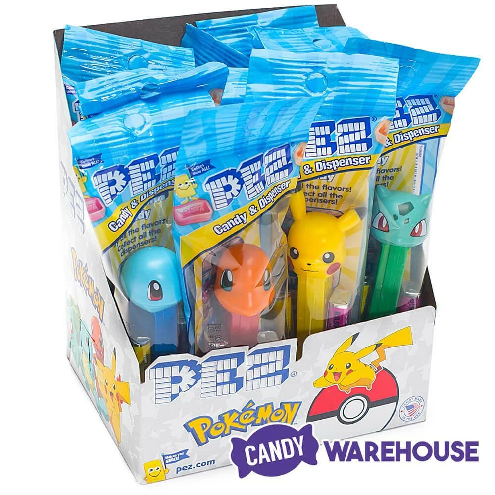 Pokemon PEZ Dispenser Candy Packs: 12-Piece Set 2 Pokemon PEZ Dispenser Candy Packs: 12-Piece Set - Image 2