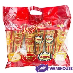 Popcornopolis Mini Cones Assorted Popcorn Packs: 12-Piece Bag -CANDY WAREHOUSE Sales popcornopolis mini cones assorted popcorn packs 12 piece bag candy warehouse 7