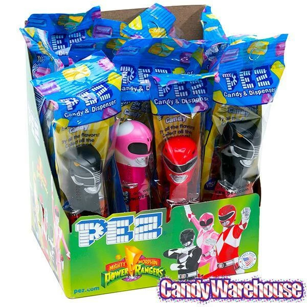 Power Rangers PEZ Candy Packs: 12-Piece Display 2 Power Rangers PEZ Candy Packs: 12-Piece Display - Image 2