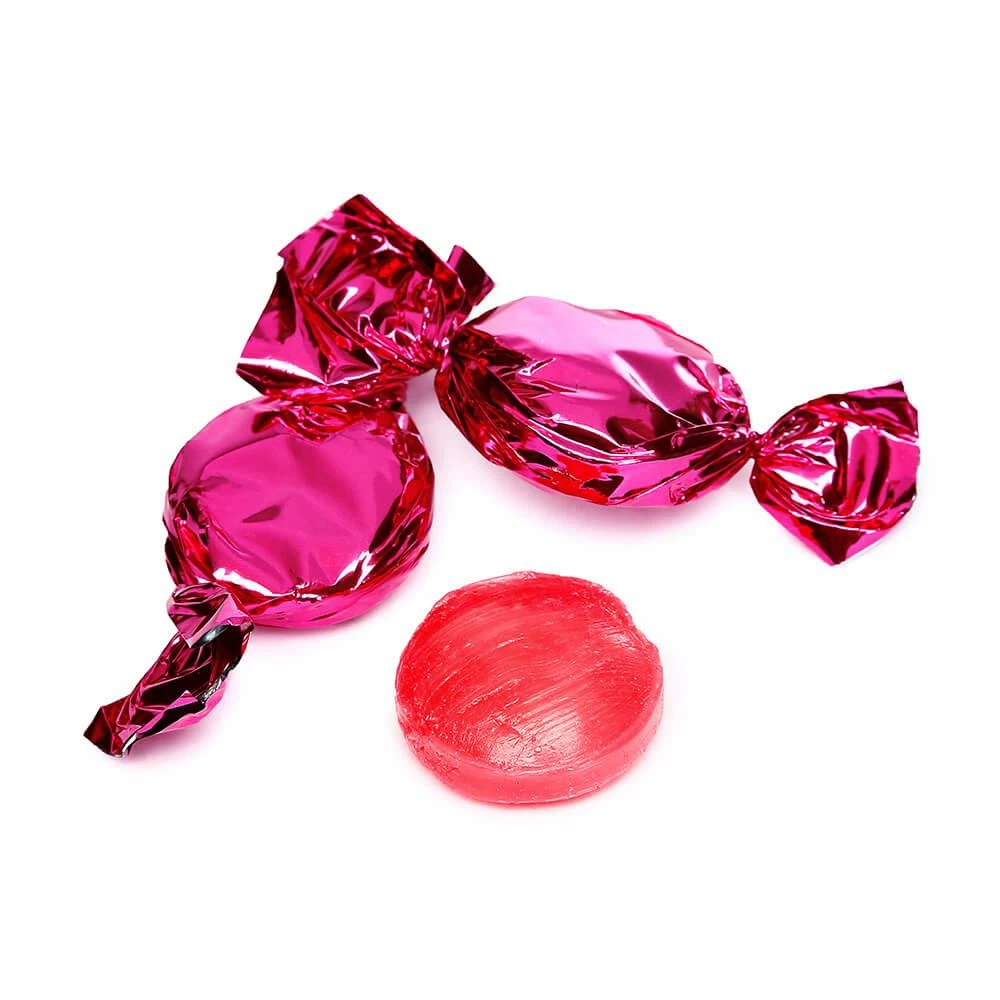 Primrose Metallic Foiled Hard Candy Buttons - Hot Pink: 5LB Bag 1 Primrose Metallic Foiled Hard Candy Buttons - Hot Pink: 5LB Bag