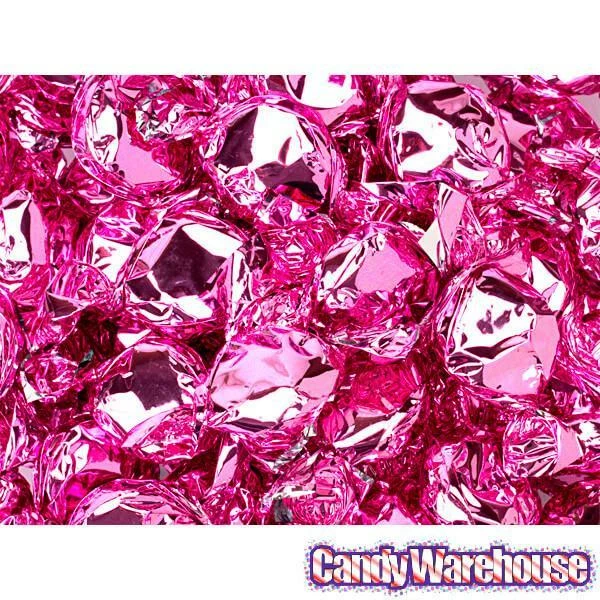 Primrose Metallic Foiled Hard Candy Buttons - Light Pink: 5LB Bag 2 Primrose Metallic Foiled Hard Candy Buttons - Light Pink: 5LB Bag - Image 2