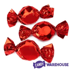 Primrose Metallic Foiled Hard Candy Buttons - Red: 5LB Bag -CANDY WAREHOUSE Sales primrose metallic foiled hard candy buttons red 5lb bag candy warehouse 3