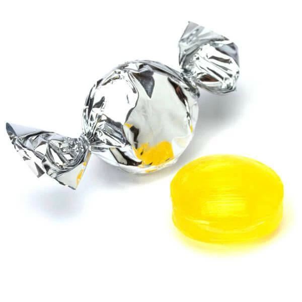 Primrose Metallic Foiled Hard Candy Buttons - Silver: 5LB Bag 1 Primrose Metallic Foiled Hard Candy Buttons - Silver: 5LB Bag