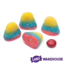 Pufflettes Gummy Bites - Tropical Rainbow: 1KG Bag -CANDY WAREHOUSE Sales pufflettes gummy bites tropical rainbow 1kg bag candy warehouse 3