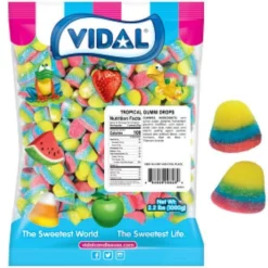 Pufflettes Gummy Bites - Tropical Rainbow: 1KG Bag -CANDY WAREHOUSE Sales pufflettes gummy bites tropical rainbow 1kg bag candy warehouse 5