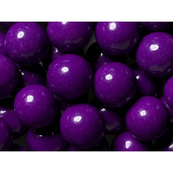 Purple 1-Inch Gumballs: 2LB Bag 1 Purple 1-Inch Gumballs: 2LB Bag