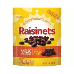 Raisinets Milk Chocolate Raisins Candy: 8-Ounce Bag -CANDY WAREHOUSE Sales raisinets milk chocolate raisins candy 8 ounce bag candy warehouse 5 c3d150a8 1e05 4d00 874a b060f37331b4