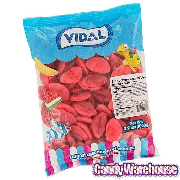 Red Gummy Lips Candy: 1KG Bag 5 Red Gummy Lips Candy: 1KG Bag - Image 5