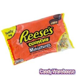 Reese's Crunchy Peanut Butter Cups Miniatures: 18-Ounce Bag 11 Reese's Crunchy Peanut Butter Cups Miniatures: 18-Ounce Bag -CANDY WAREHOUSE Sales reese s crunchy peanut butter cups miniatures 18 ounce bag candy warehouse 6 0e16eba6 be04 41cd 90e0 6b7c84c86f84