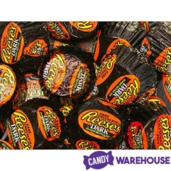 Reese's Dark Chocolate Peanut Butter Cups Miniatures: 10.2-Ounce Bag -CANDY WAREHOUSE Sales reese s dark chocolate peanut butter cups miniatures 10 2 ounce bag candy warehouse 4