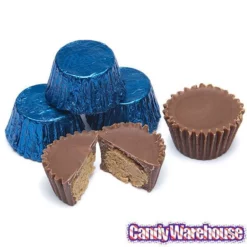 Reese's Peanut Butter Cups Miniatures - Dark Blue: 200-Piece Bag 7 Reese's Peanut Butter Cups Miniatures - Dark Blue: 200-Piece Bag -CANDY WAREHOUSE Sales reese s peanut butter cups miniatures dark blue 200 piece bag candy warehouse 3