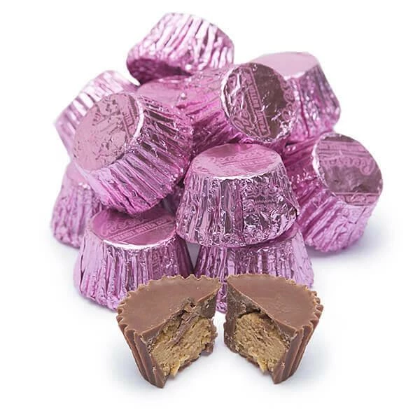 Reese's Peanut Butter Cups Miniatures - Pink: 200-Piece Bag 1 Reese's Peanut Butter Cups Miniatures - Pink: 200-Piece Bag