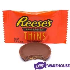 Reese's Thins Milk Chocolate Peanut Butter Cups Candy: 7.37-Ounce Bag -CANDY WAREHOUSE Sales reese s thins milk chocolate peanut butter cups candy 7 37 ounce bag candy warehouse 4