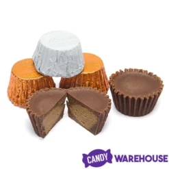 Reeses Peanut Butter Cups Color Combo - Orange And White: 400-Piece Box -CANDY WAREHOUSE Sales reeses peanut butter cups color combo orange and white 400 piece box candy warehouse 3