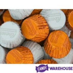 Reeses Peanut Butter Cups Color Combo - Orange And White: 400-Piece Box -CANDY WAREHOUSE Sales reeses peanut butter cups color combo orange and white 400 piece box candy warehouse 4