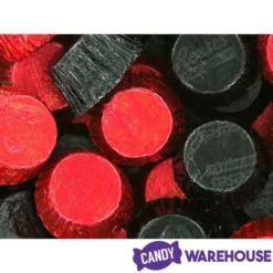 Reeses Peanut Butter Cups Color Combo - Red And Black: 400-Piece Box -CANDY WAREHOUSE Sales reeses peanut butter cups color combo red and black 400 piece box candy warehouse 3