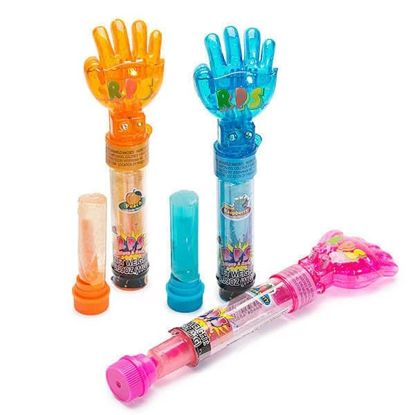 Rock Paper Scissors Hand Game Lollipops: 12-Piece Box 1 Rock Paper Scissors Hand Game Lollipops: 12-Piece Box