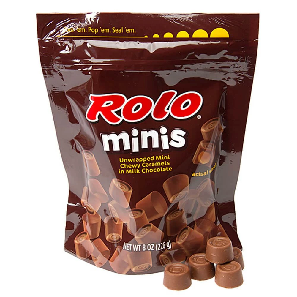 Rolo Minis Candy: 8-Ounce Bag 1 Rolo Minis Candy: 8-Ounce Bag