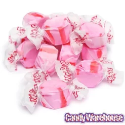 Salt Water Taffy - Cherry: 2.5LB Bag -CANDY WAREHOUSE Sales salt water taffy cherry 2 5lb bag candy warehouse 4