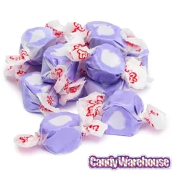Salt Water Taffy - Huckleberry: 2.5LB Bag -CANDY WAREHOUSE Sales salt water taffy huckleberry 2 5lb bag candy warehouse 4