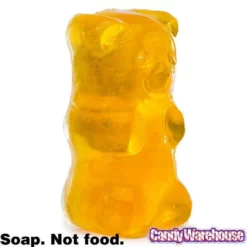 Scented Gummy Bear Soap - Lemon -CANDY WAREHOUSE Sales scented gummy bear soap lemon candy warehouse 3