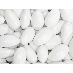 Sconza Jordan Almonds - White: 5LB Bag