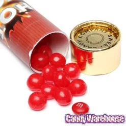 Shotgun Shells Cinnamon Balls Candy Packs: 12-Piece Box 5 Shotgun Shells Cinnamon Balls Candy Packs: 12-Piece Box -CANDY WAREHOUSE Sales shotgun shells cinnamon balls candy packs 12 piece box candy warehouse 3
