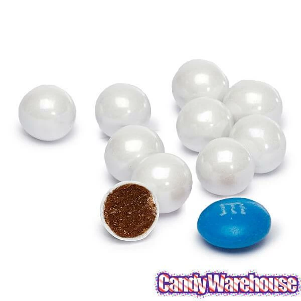 Sixlets Mini Milk Chocolate Balls - Pearl White: 2LB Bag 2 Sixlets Mini Milk Chocolate Balls - Pearl White: 2LB Bag - Image 2