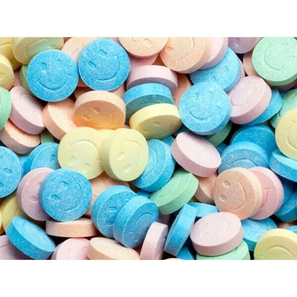 Smiley Face Tangy Candy: 2LB Bag 1 Smiley Face Tangy Candy: 2LB Bag