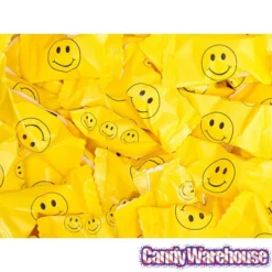 Smiley Face Wrapped Butter Mint Creams: 300-Piece Case -CANDY WAREHOUSE Sales smiley face wrapped butter mint creams 300 piece case candy warehouse 3 cd974391 24f8 4728 9e7b ee6785f43acb