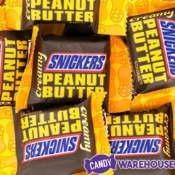 Snickers Creamy Peanut Butter Fun Size Candy Squares: 7.7-Ounce Bag -CANDY WAREHOUSE Sales snickers creamy peanut butter fun size candy squares 7 7 ounce bag candy warehouse 3