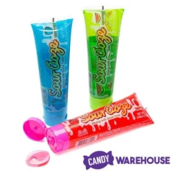 Sour Ooze Tube Liquid Candy Dispensers: 12-Piece Box -CANDY WAREHOUSE Sales sour ooze tube liquid candy dispensers 12 piece box candy warehouse 3