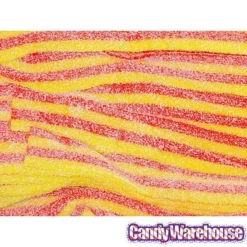 Sour Power Belts Candy - Strawberry-Banana: 3KG Bag -CANDY WAREHOUSE Sales sour power belts candy strawberry banana 3kg bag candy warehouse 3