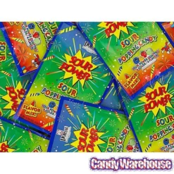 Sour Power Popping Candy Packs - Quattro: 18-Piece Box -CANDY WAREHOUSE Sales sour power popping candy packs quattro 18 piece box candy warehouse 3
