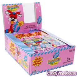 Sour Power Straws Cotton Candy Packs: 24-Piece Box 5 Sour Power Straws Cotton Candy Packs: 24-Piece Box -CANDY WAREHOUSE Sales sour power straws cotton candy packs 24 piece box candy warehouse 3