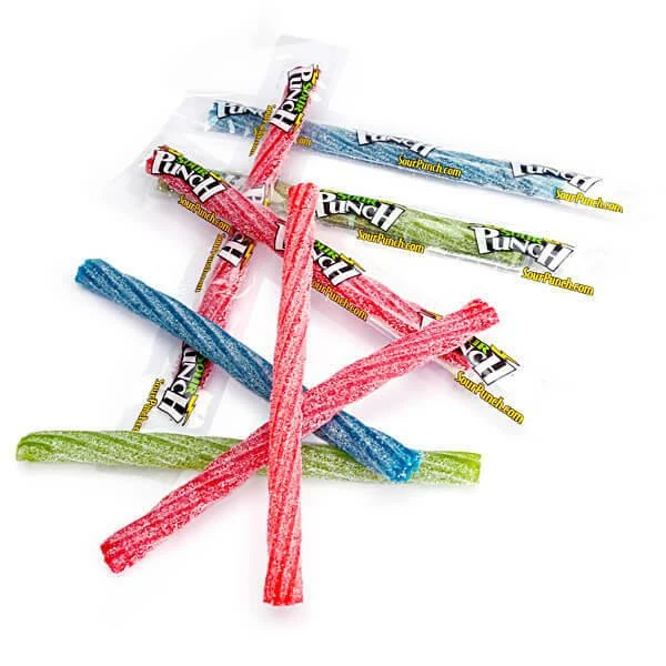 Sour Punch Twists - Wrapped: 180-Piece Tub 2 Sour Punch Twists - Wrapped: 180-Piece Tub - Image 2