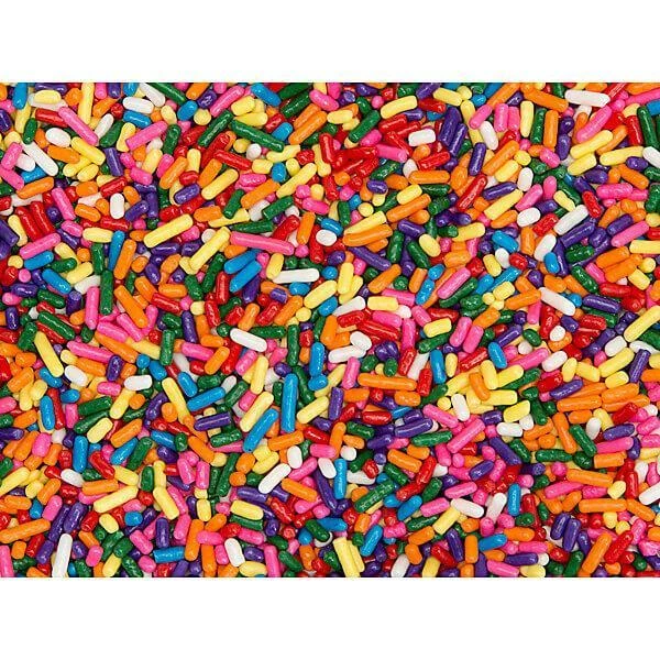 Sprinkle King Candy Sprinkles - Assorted Colors: 6LB Carton 1 Sprinkle King Candy Sprinkles - Assorted Colors: 6LB Carton