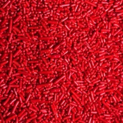 Sprinkle King Candy Sprinkles - Red: 1.2LB Jar