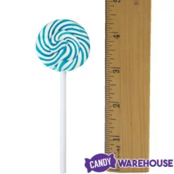 Squiggly Pops Petite Swirl Lollipops - Blue Raspberry: 24-Piece Jar -CANDY WAREHOUSE Sales squiggly pops petite swirl lollipops blue raspberry 24 piece jar candy warehouse 3 83c452b4 d5aa 40b0 a8b5 206dfa63f11a
