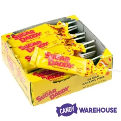 Sugar Daddy Caramel Pops - Large: 24-Piece Box -CANDY WAREHOUSE Sales sugar daddy caramel pops large 24 piece box candy warehouse 3 0200c15c 6be4 4855 b674 d708e09bef32