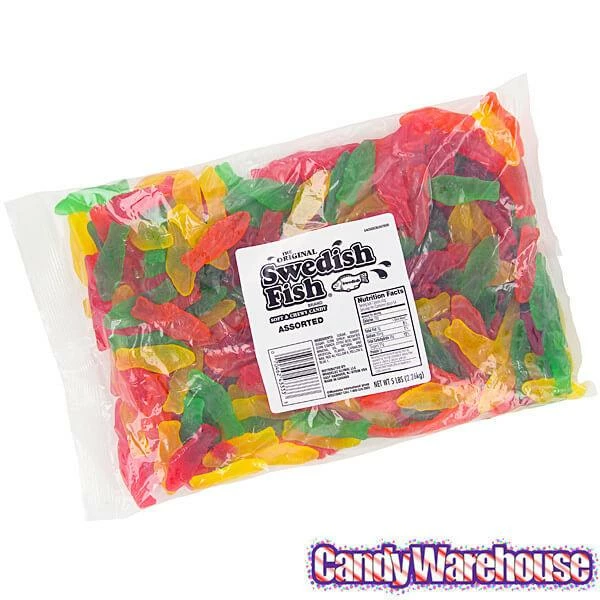 Swedish Fish Candy - Assorted: 5LB Bag 4 Swedish Fish Candy - Assorted: 5LB Bag - Image 4