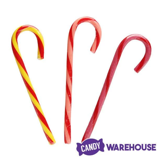 Sweet Nature Candy Canes - Assorted Fruit: 12-Piece Box 2 Sweet Nature Candy Canes - Assorted Fruit: 12-Piece Box - Image 2
